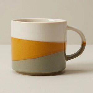 Dipped Ceramic Mug  Golden Light